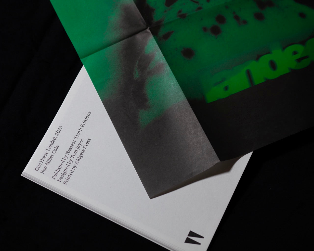 One Horse Landed Photobook + Wraparound Poster